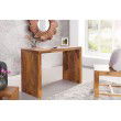 Table console massive MAKASSAR 100cm Sheesham Bureau