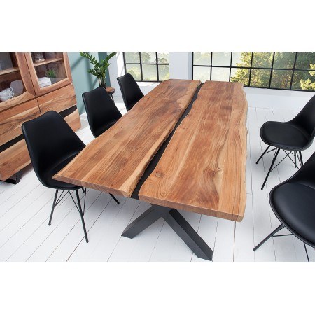 Table de salle à manger en bois massif AMAZONAS 200cm...