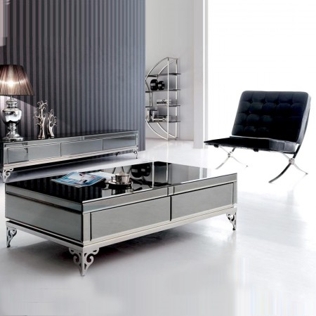 Elegante tavolino da caffè di design