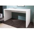 Scrivania di design FAST TRADE 120cm bianco lucido per ufficio