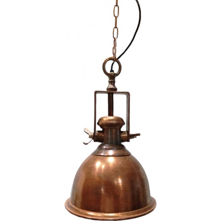  Lámpara colgante de diseño INDUSTRIAL 45cm cobre...