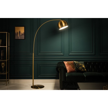 Elegante lampada ad arco LOUNGE DEAL 205cm oro Lampada da...
