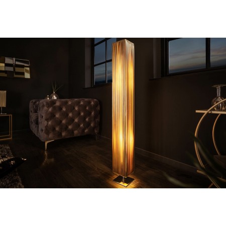 Lámpara de pie de diseño moderno PARIS 120cm oro Lámpara...