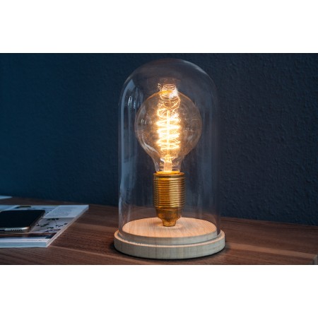 Lámpara industrial de sobremesa EDISON 22cm lámpara de...
