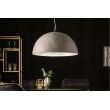  Elegante Design HÃ¤ngeleuchte GLOW 50cm weiÃ silber HÃ¤ngelampe 