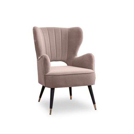 Design-Sessel mit Beinen in Messingoptik Trendy -  Maulwurf