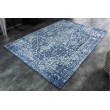 Orientalischer Baumwoll-Teppich HERITAGE 230x160cm blau Vintage Muster