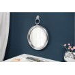  Miroir mural élégant PORTRAIT 48cm argent rond incl. suspension 