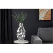  Elegante Vase ORGANIC ORIENT 45cm silber Hammerschlag Design 