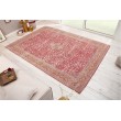 Orientalischer Baumwoll-Teppich OLD MARRAKESCH 350x240cm rot antik florales Muster